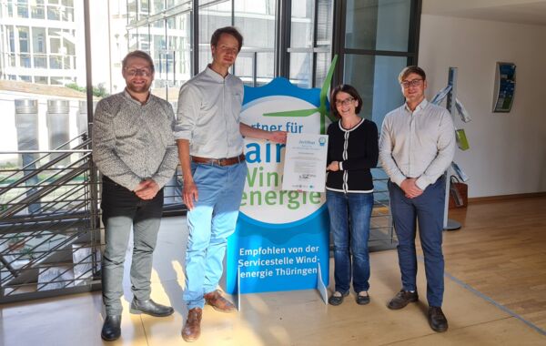 Qair Deutschland erhält Siegel für faire Windenergie