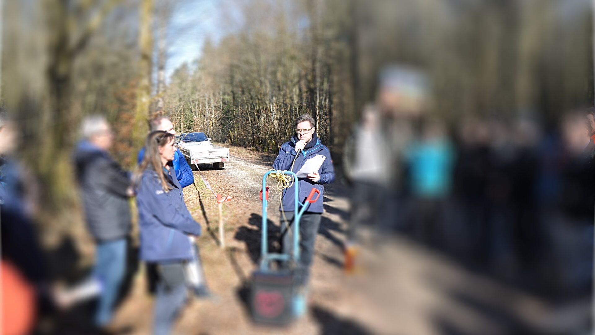 Waldbegehung im Daxenthaler Forst