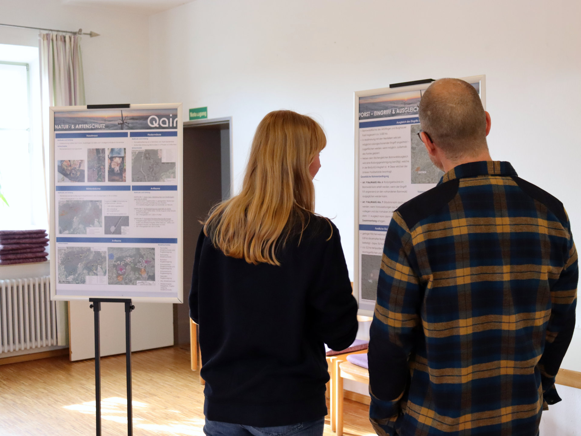 Info-Markt zum Windpark Burghauser Forst: Große Beteiligung in Haiming